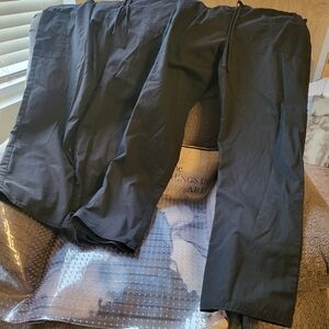 Scrubstar Black Chinos Durable and Sleek